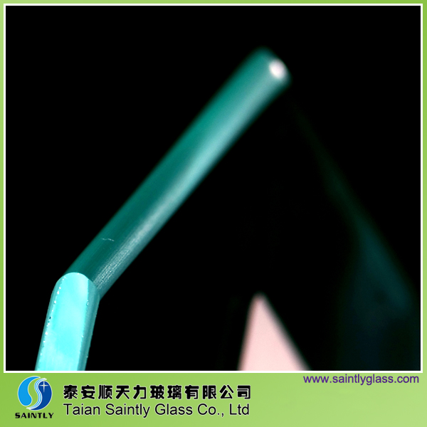 flat tempered glass with c-edges